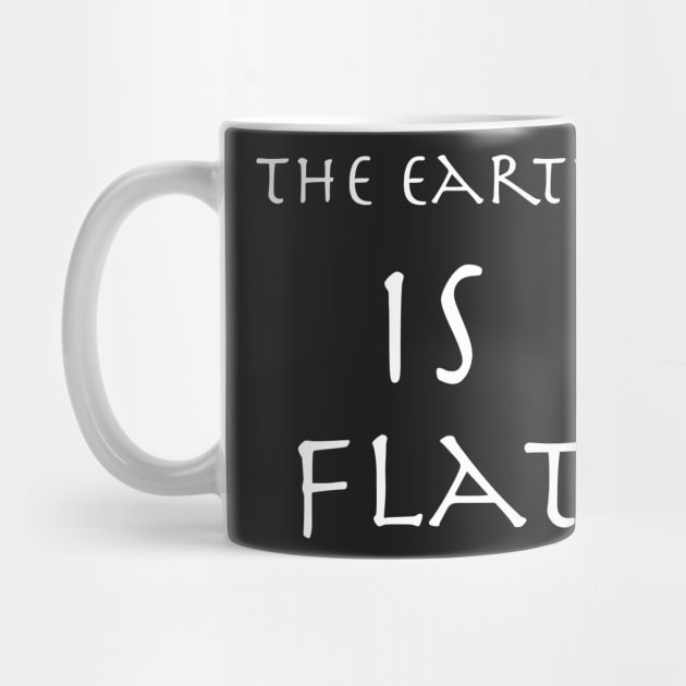 the earth is flat shirt by yellowpinko